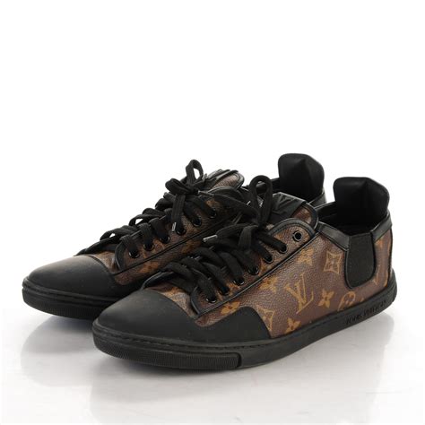 louis vuitton slalom sneaker black